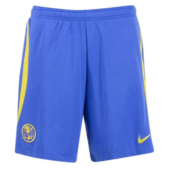 Nike Strike 23 Club America Blue & Yellow Soccer Shorts Slim Fit S - Picture 1 of 7